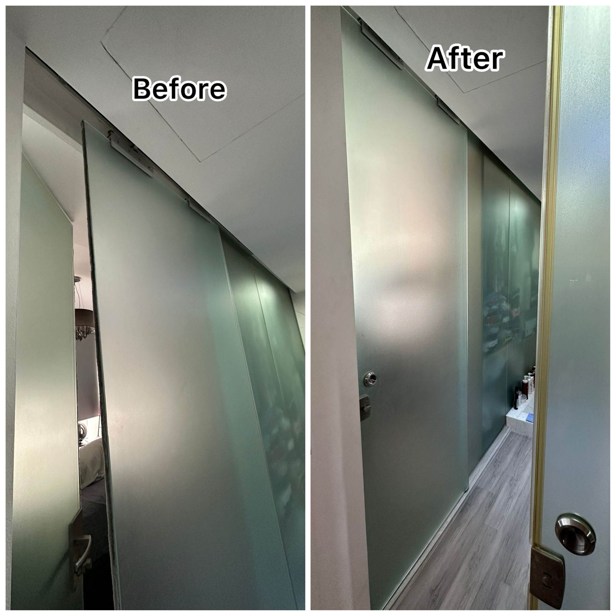 Glass Sliding Door Alignment & Adjustment Service in Singapore – Professional Repair by TASFIA ENGINEERING & CONSTRUCTION PTE LTD